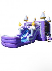 IMG 0108 1708728862 Thunder Dual Lane Bounce House W/Slide Combo