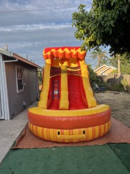 13ft Orange slide
